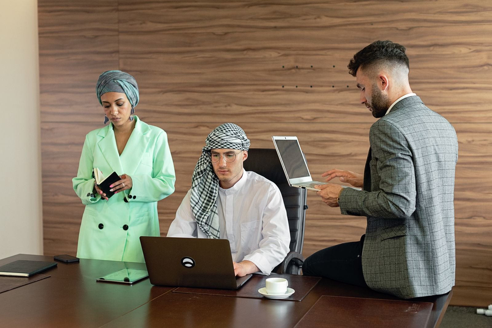 A partner team meeting